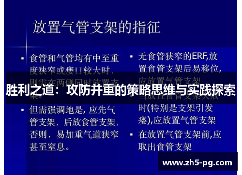胜利之道：攻防并重的策略思维与实践探索